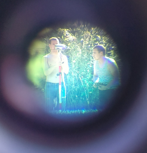 Под прицелом тахеометра